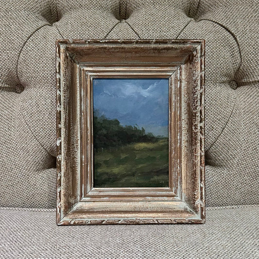 Along the fields edge - original acrylic