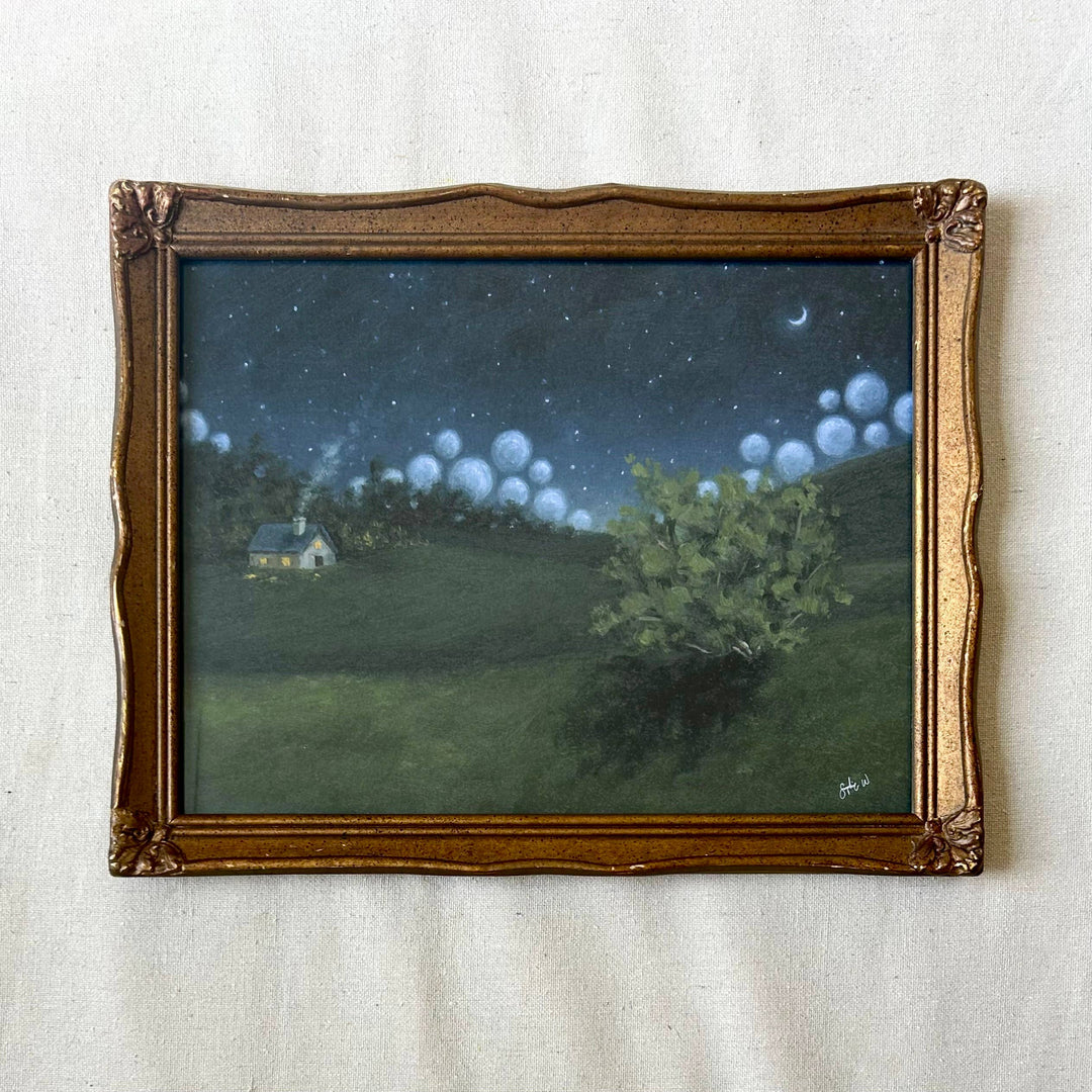 "Stories at Twilight" Fine Art Print (framed)