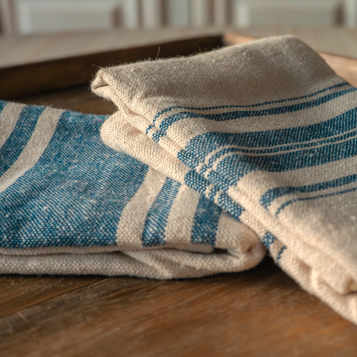 French Cotten tea towels - set of two