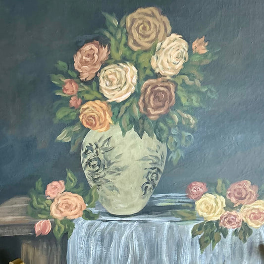 Roses at dusk