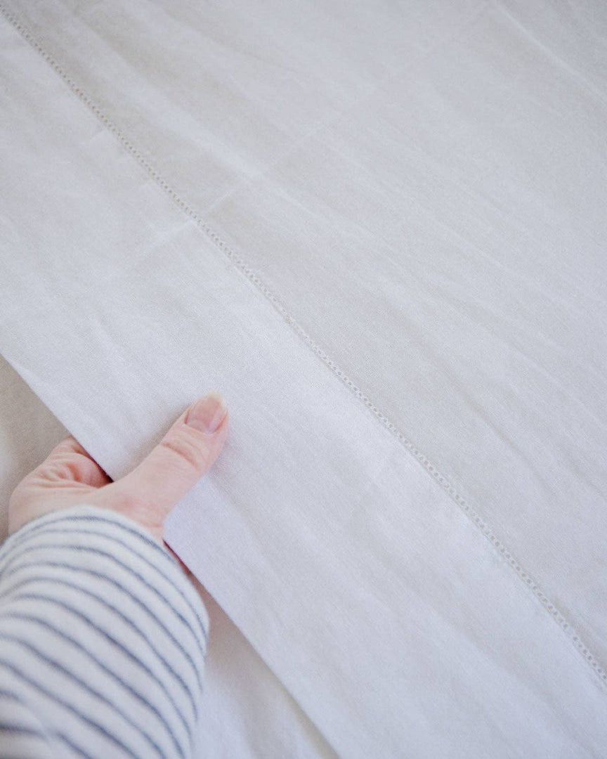 Signature Linen Cotton Blend Sheets