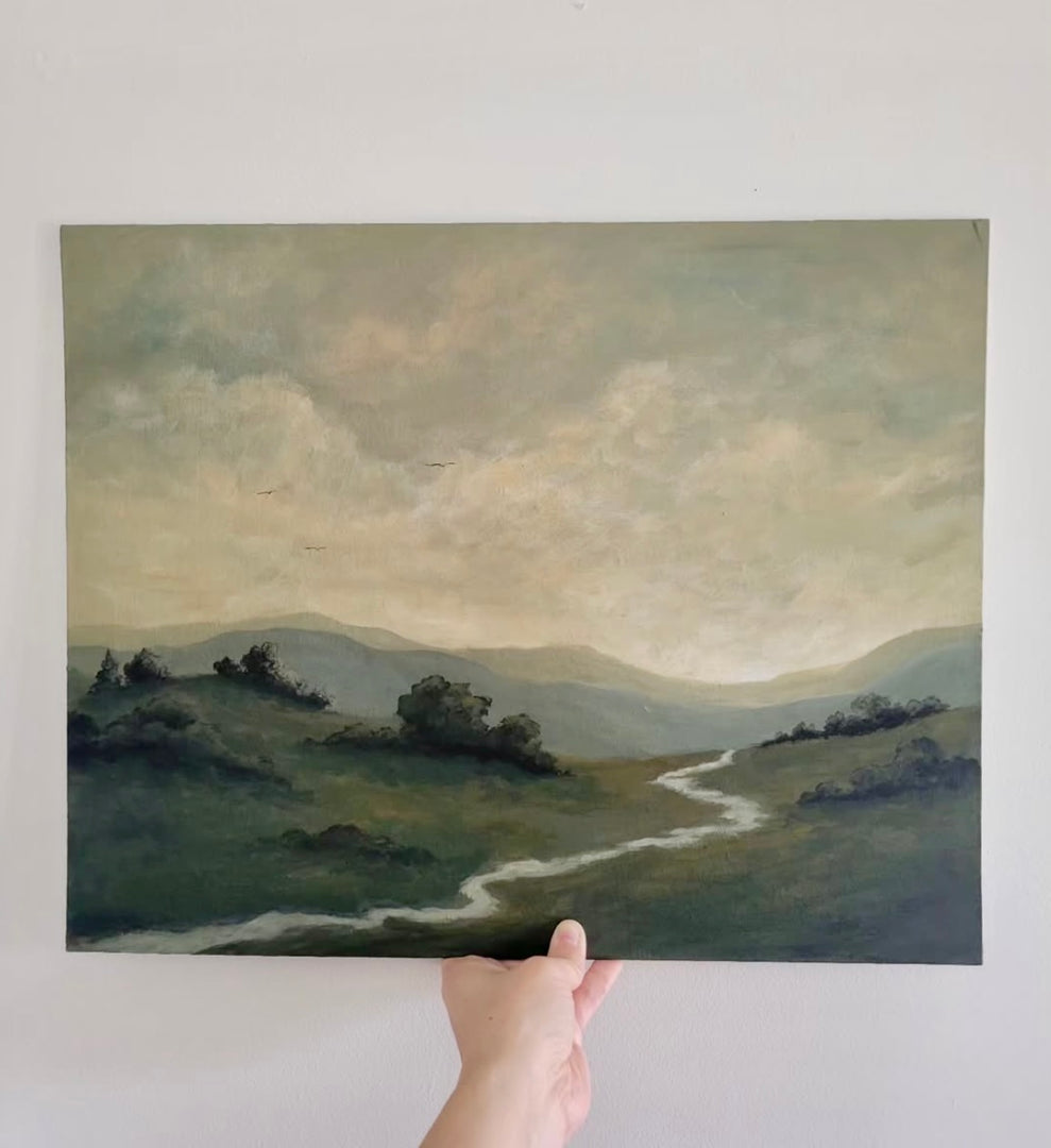 Soft passage - Framed original 16x20”