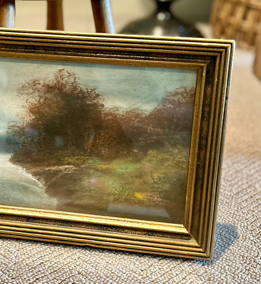 Antique River Landscape