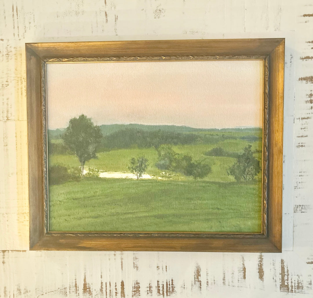 Dusk beckons (custom frame) 11x14”