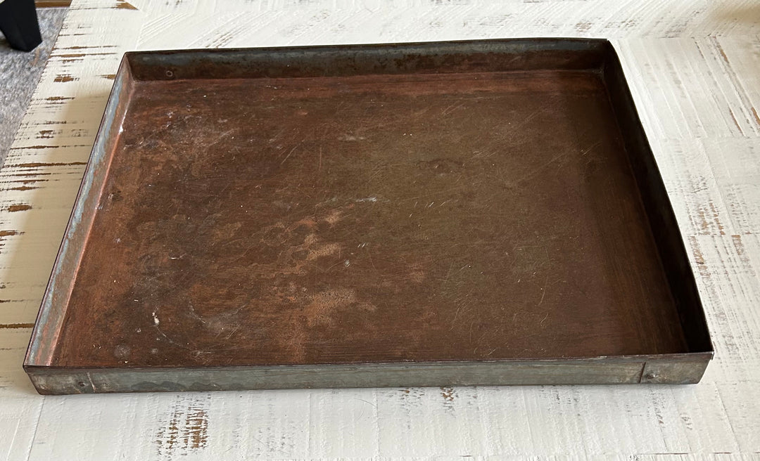 Antique Metal Tray