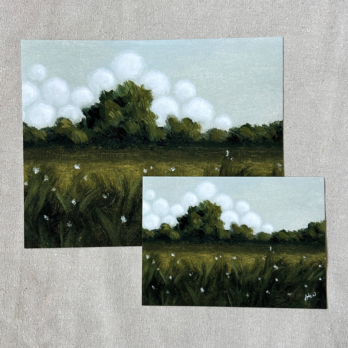 "Summer Meadow" Fine Art Print (Framed)