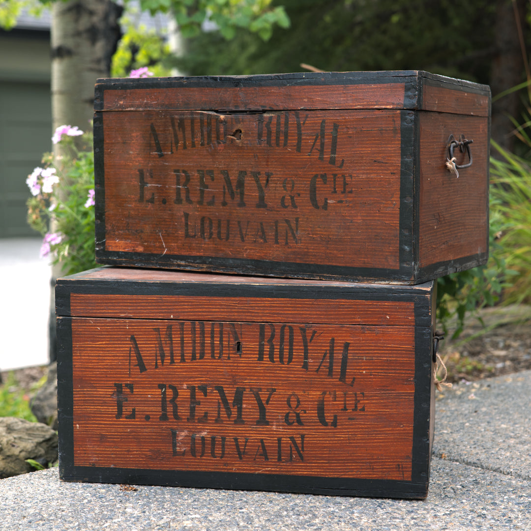 Vintage starch crate
