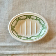 English Garland Soap Dish — Mason’s for Crabtree & Evelyn