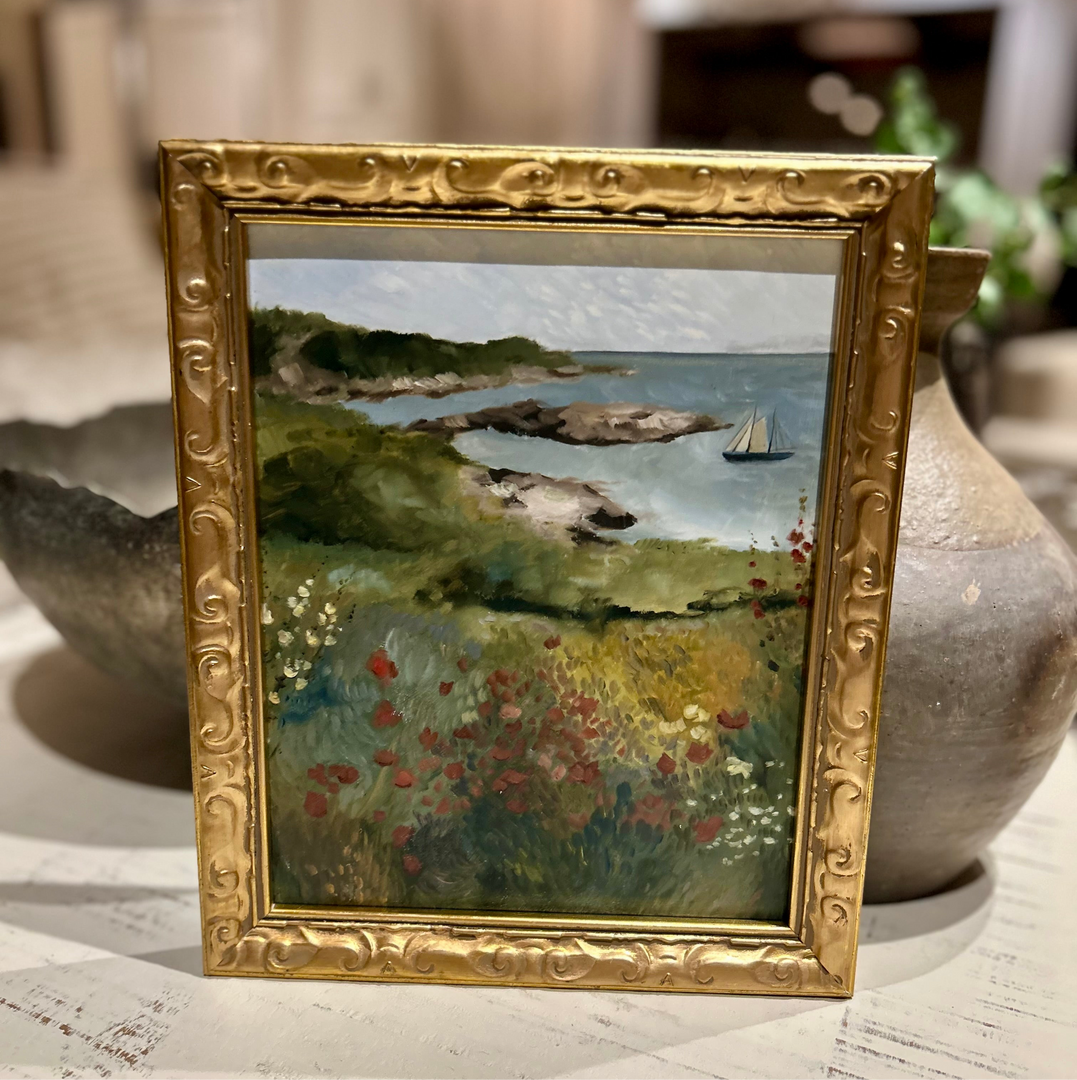 Celia Thaxter’s garden (framed)