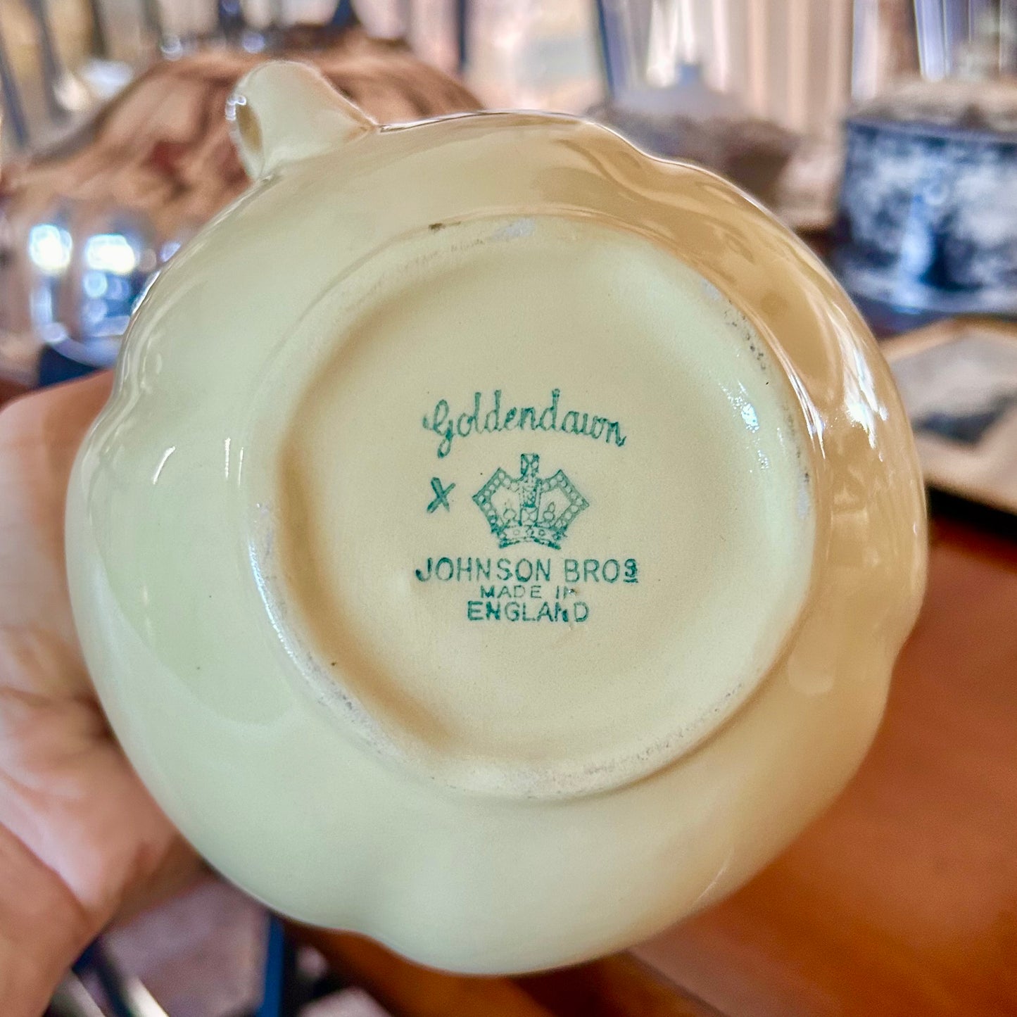 Johnson Brothers Golden Dawn pitcher