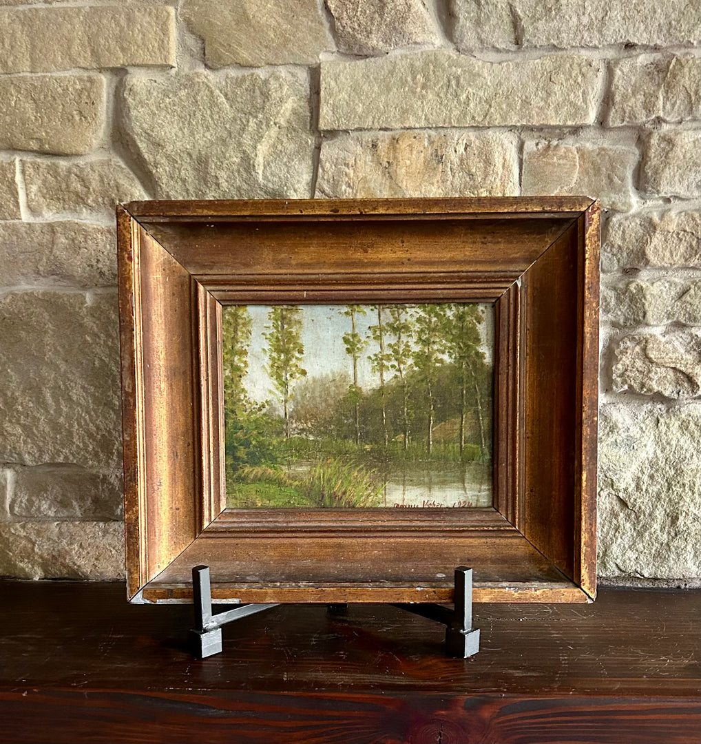 Paysage au bord de l’eau (landscape by the water)