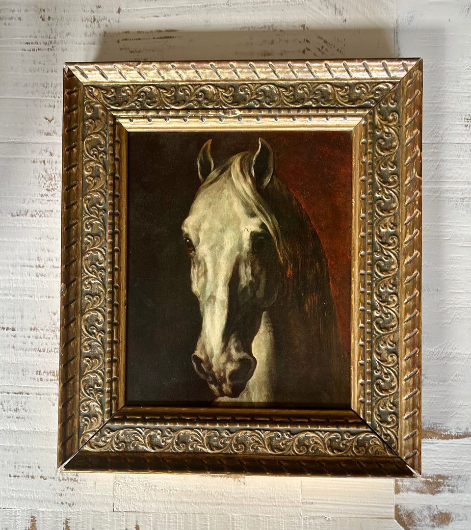 Tête Noble - French Antique oil on canvas
