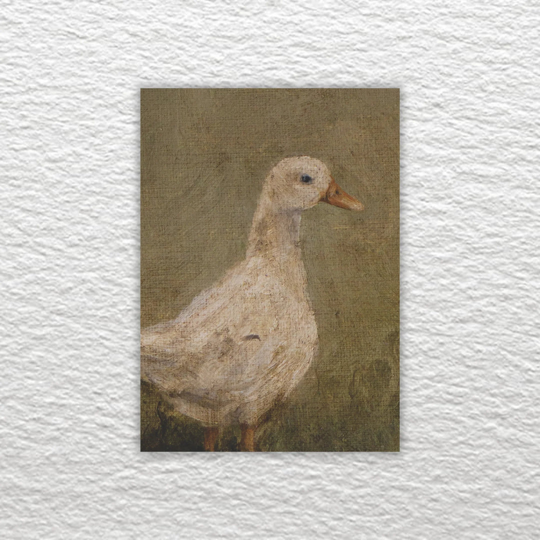 Gentle waddle (framed) 4x6”
