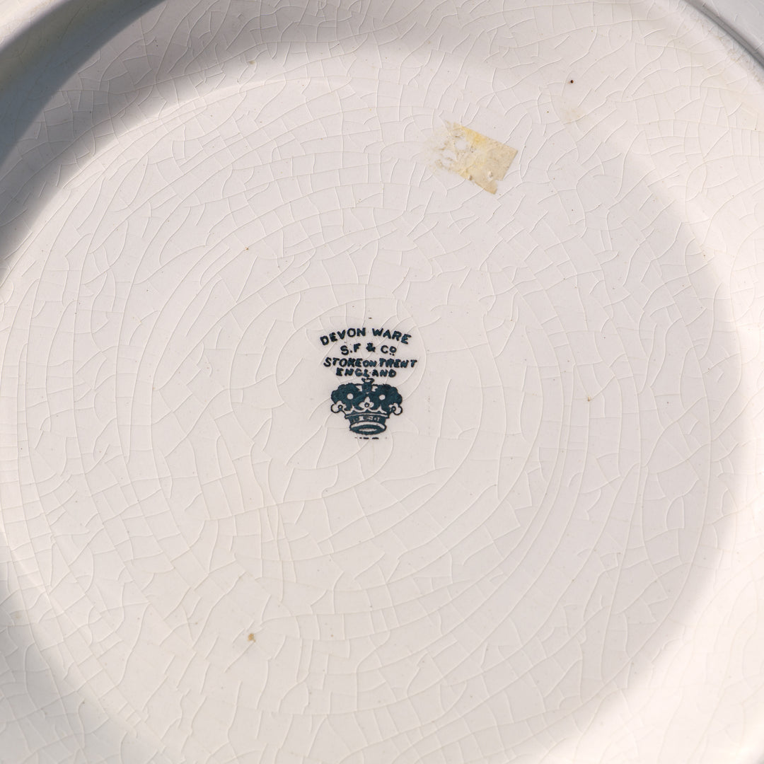 Antique “tongue dish” - Victorian ironstone