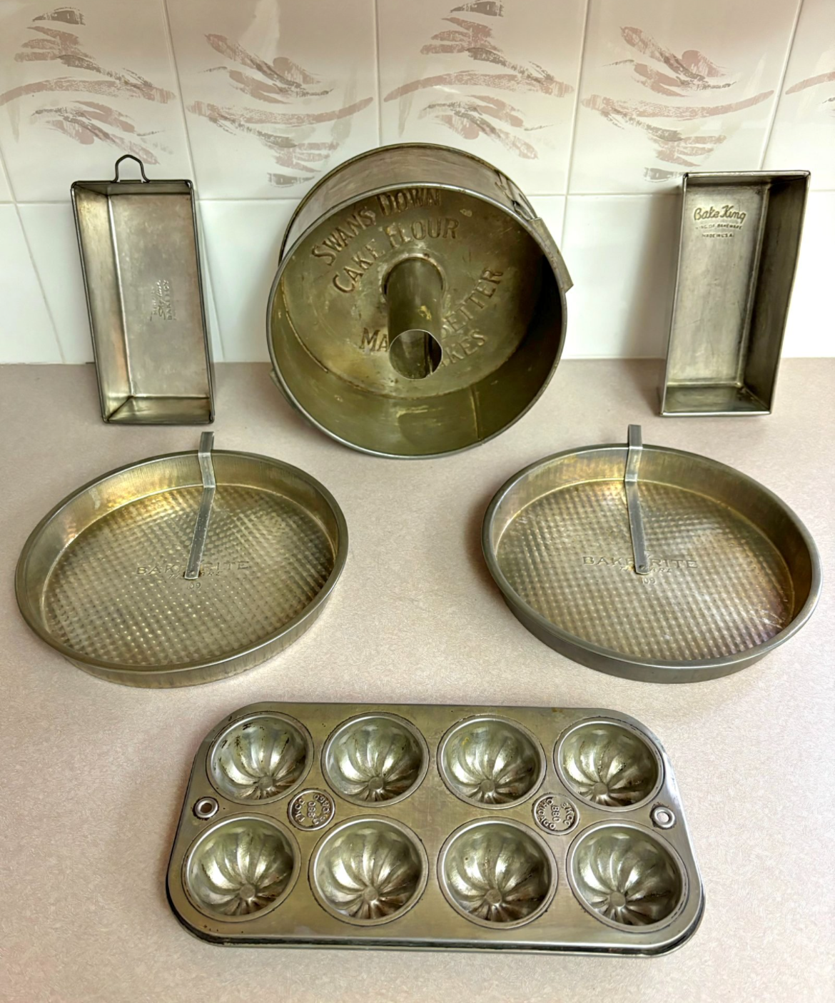 Vintage Bake king loaf pans (pair)