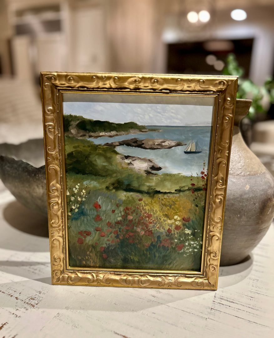 Celia Thaxter’s garden (framed)