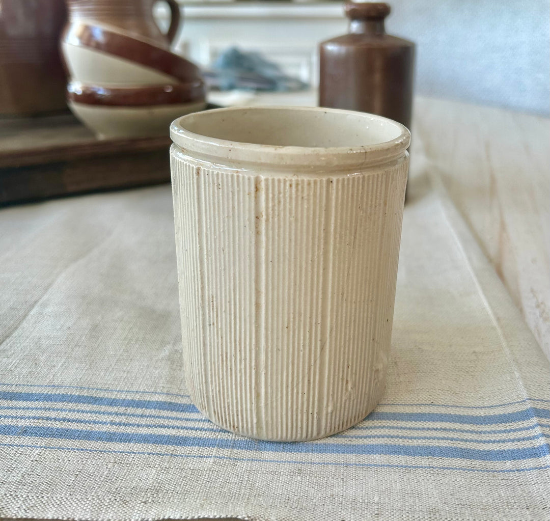 Vintage Stoneware Preserve Pot