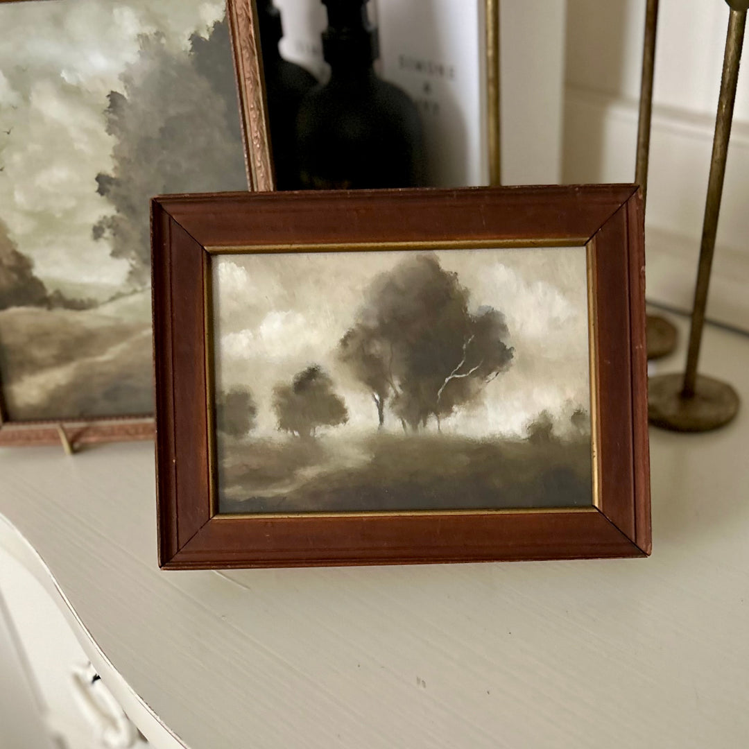 The trees - fine art print by Emily Davis (framed)