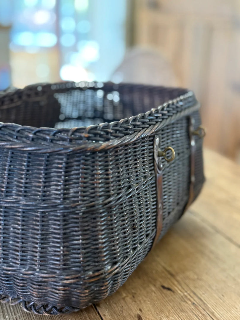 PANIER DE MARCHÉ À ANSES CUIR