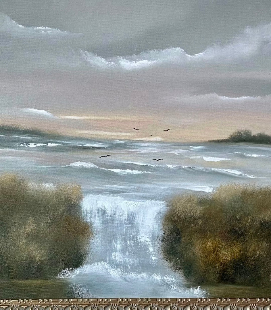 Après La chute (after the fall) original oil on canvas