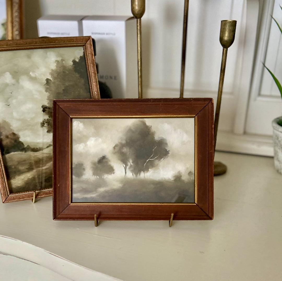 The trees - fine art print by Emily Davis (framed)