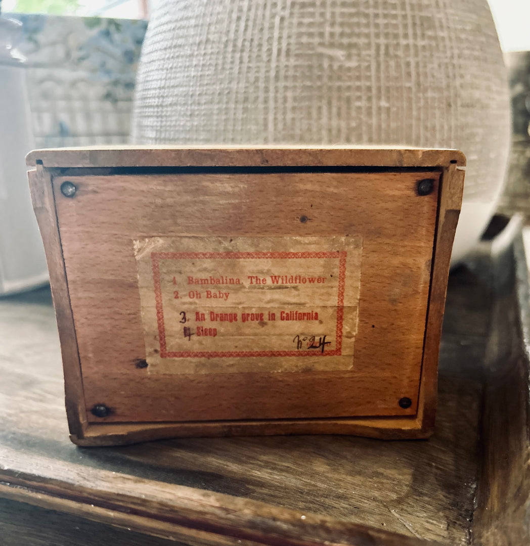 Vintage Children’s Music Box