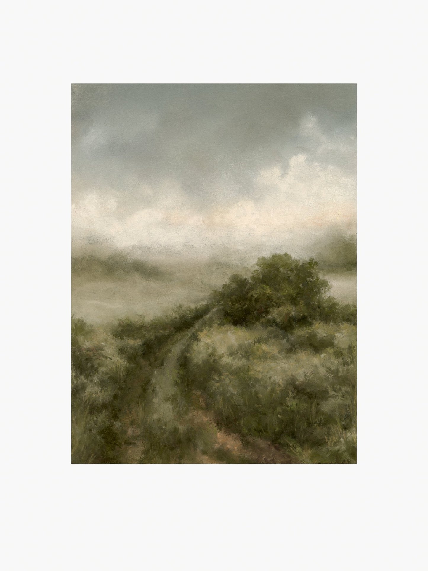 Summer Storm-Framed Fine Art Print 8x10”