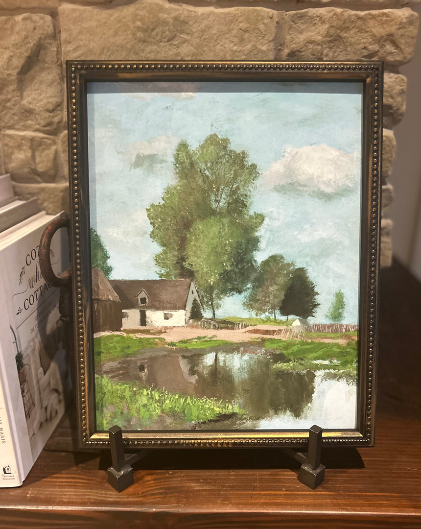 Landliche idylle (custom frame) 11x14”