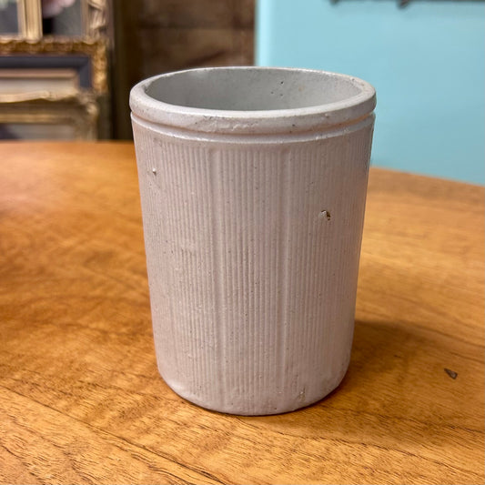 Vintage French Stoneware Preserve Pot