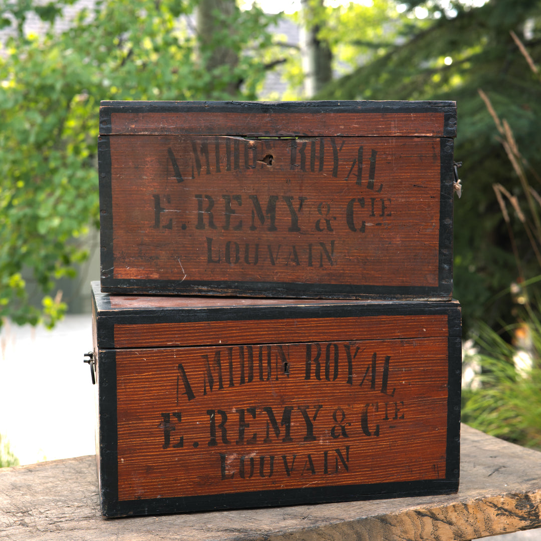 Vintage starch crate