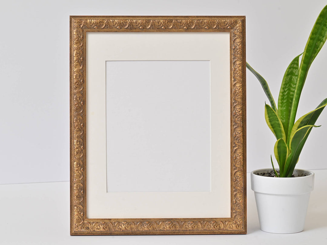 Antique Gold Finish With Red And Black Undertones - 9013GO