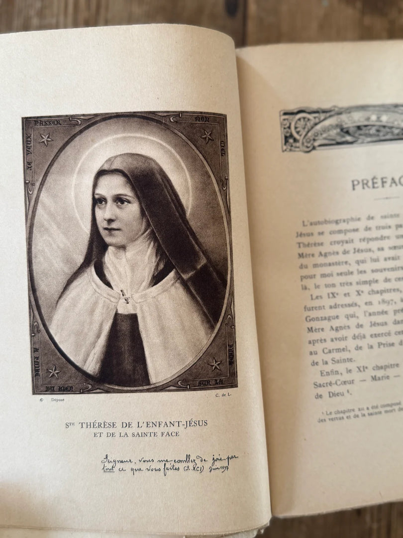 HISTOIRE D'UNE AME BY SAINTE THERESE DE L'ENFANT-JÉSUS BOOK