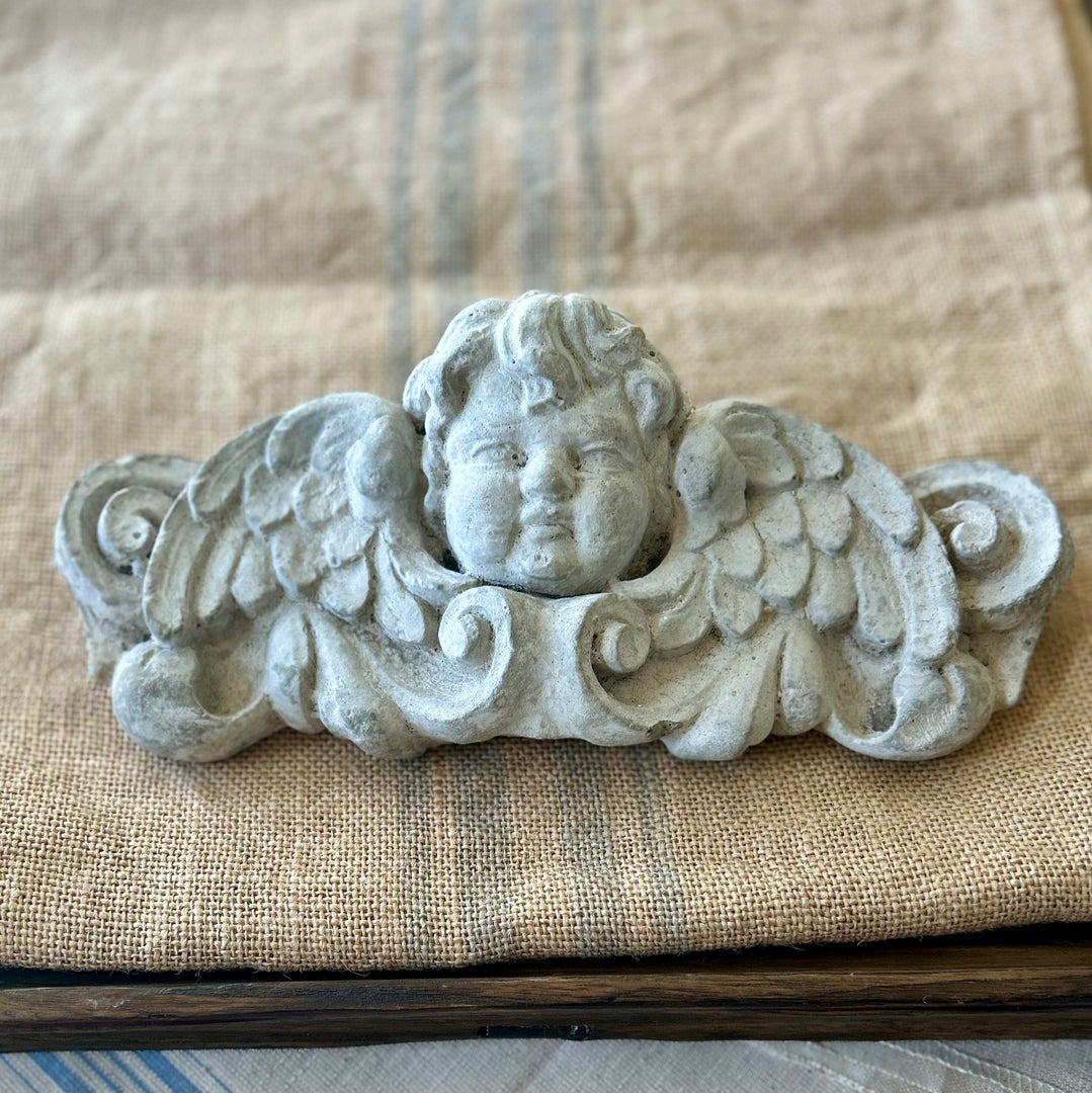 Weathered Cherub ornament
