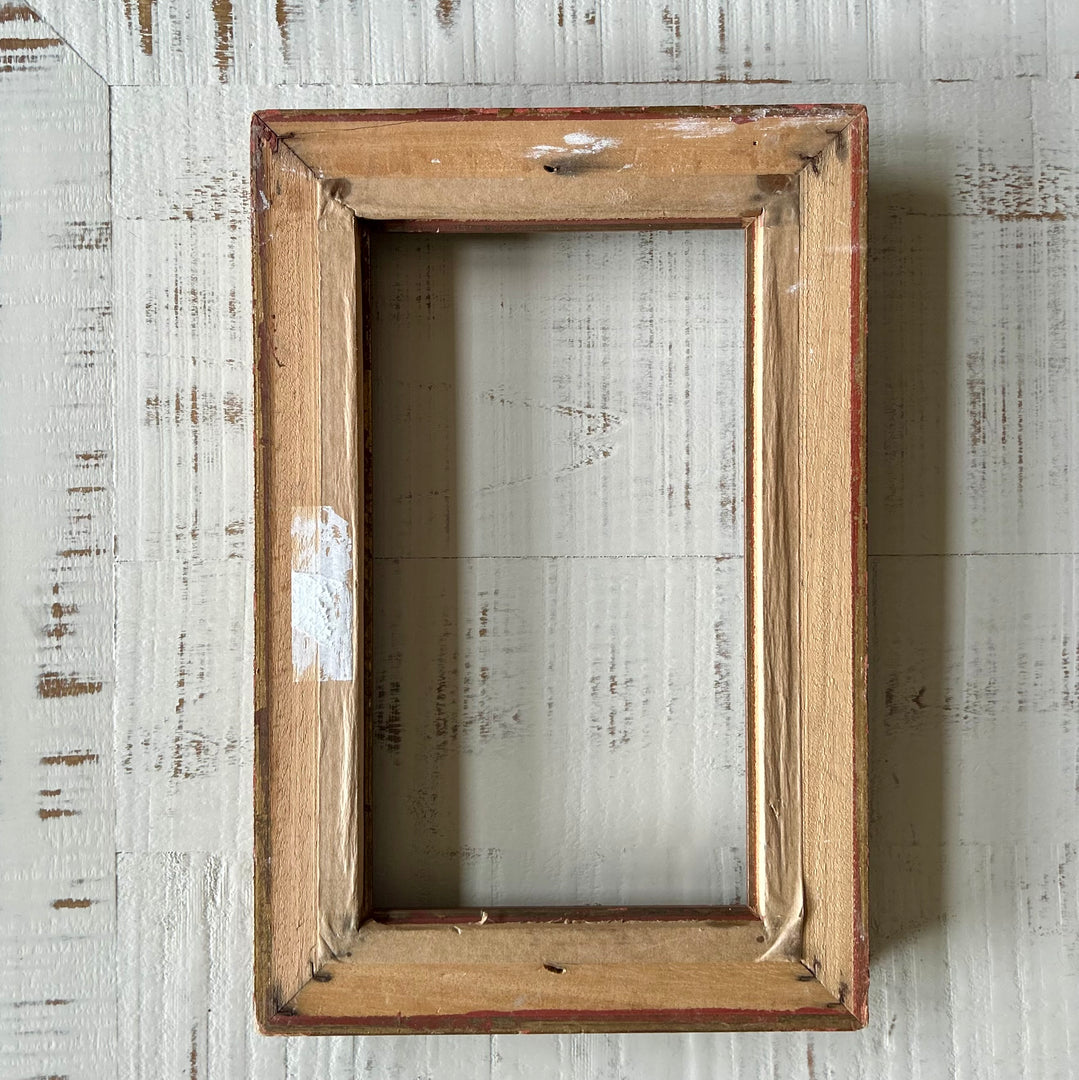 Vintage solid wood gilt frame