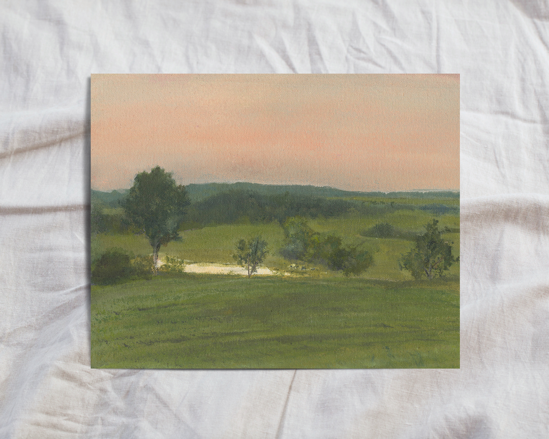 Dusk beckons (custom frame) 11x14”