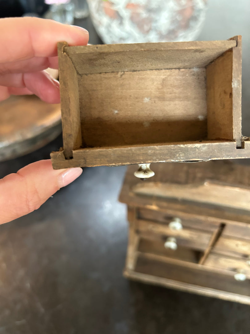 Vintage spice chest