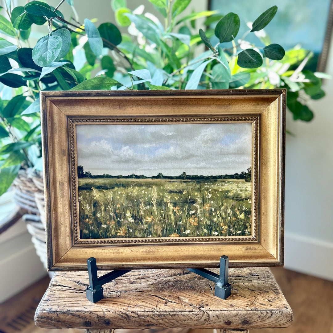 Sweater weather in French antique frame