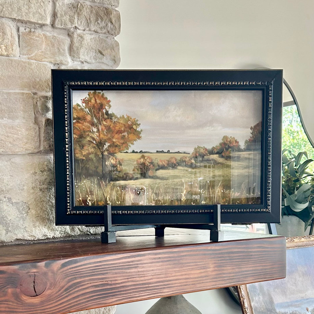 Changing leaves in shadow box