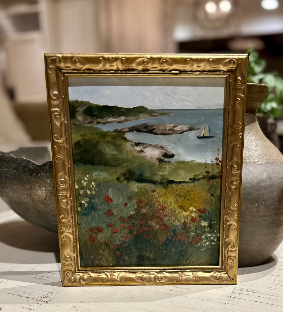 Celia Thaxter’s garden (framed)