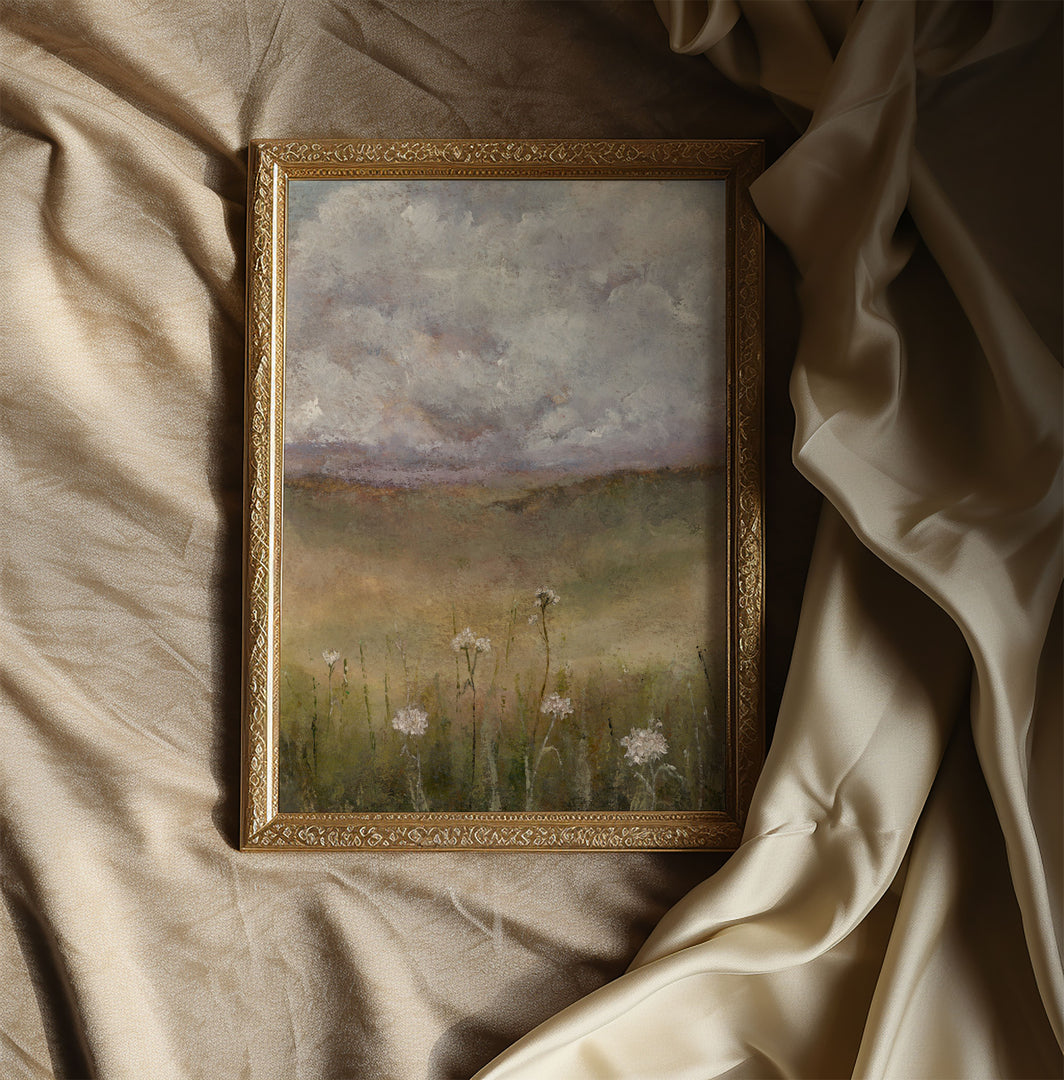French Country Meadow (framed)