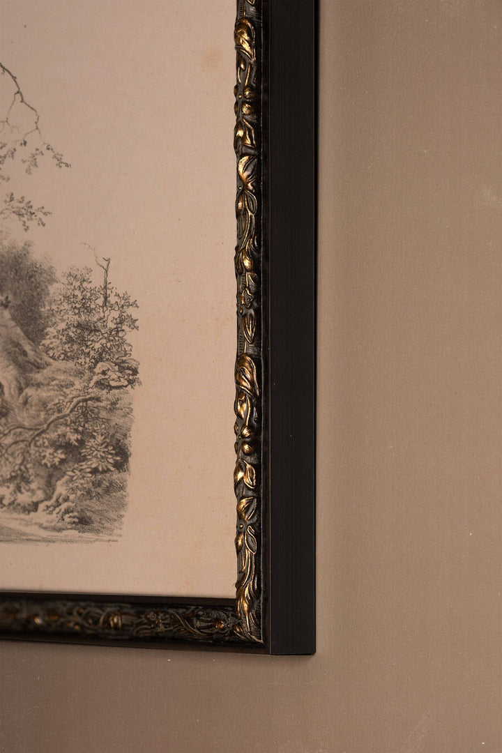 SKETCH FROM THE PAST, VINTAGE BRONZE FRAME