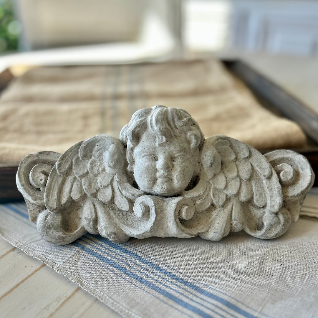 Weathered Cherub ornament
