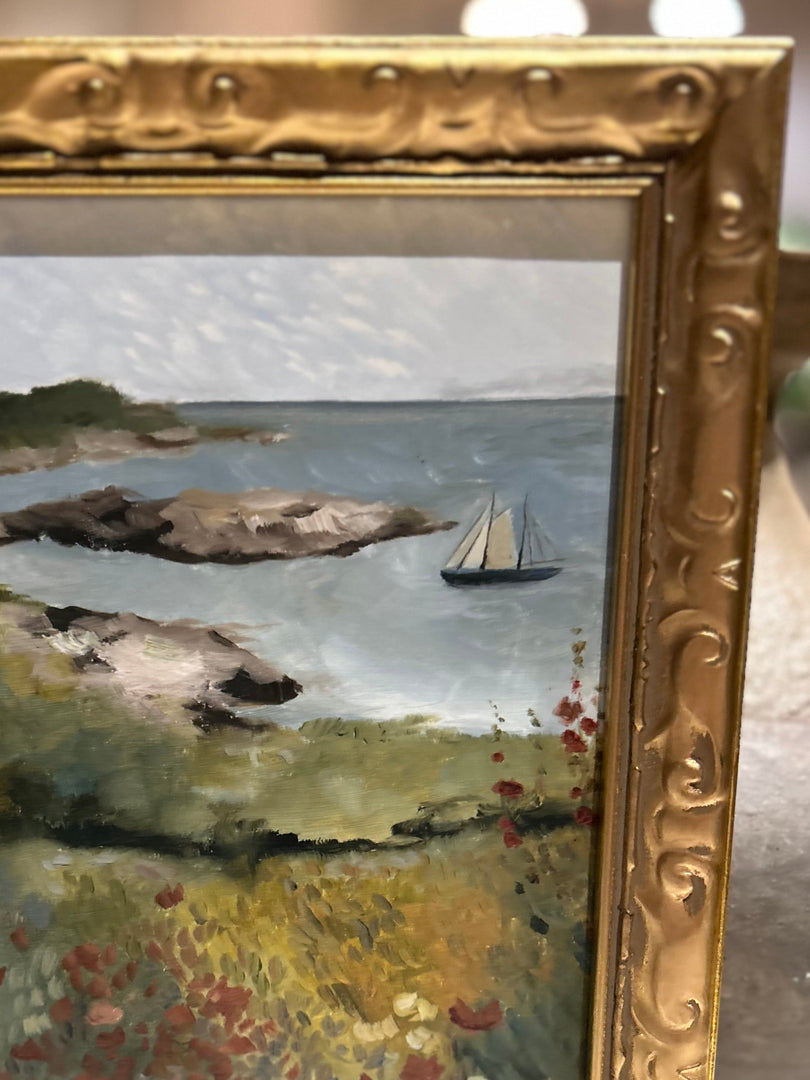 Celia Thaxter’s garden (framed)