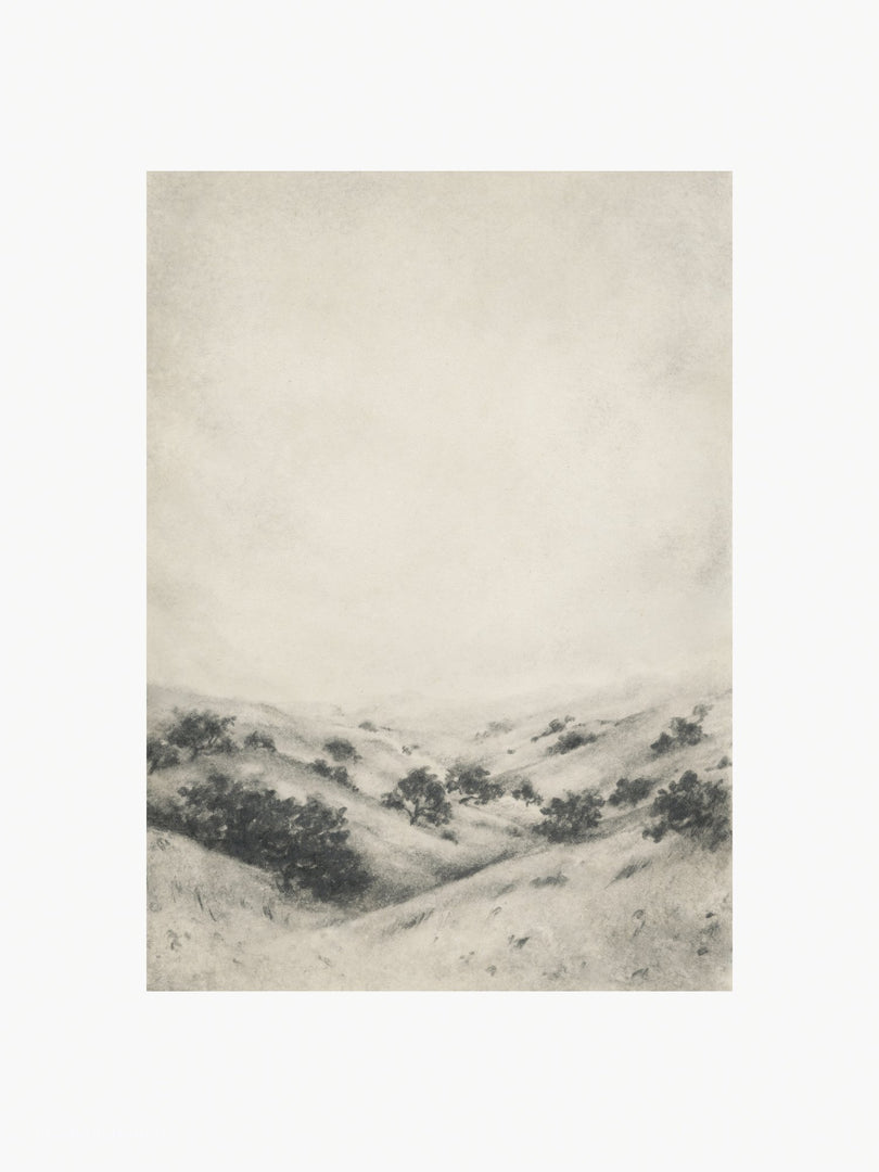 Valley of Gold No. 03-Framed Fine Art Print 5x7”