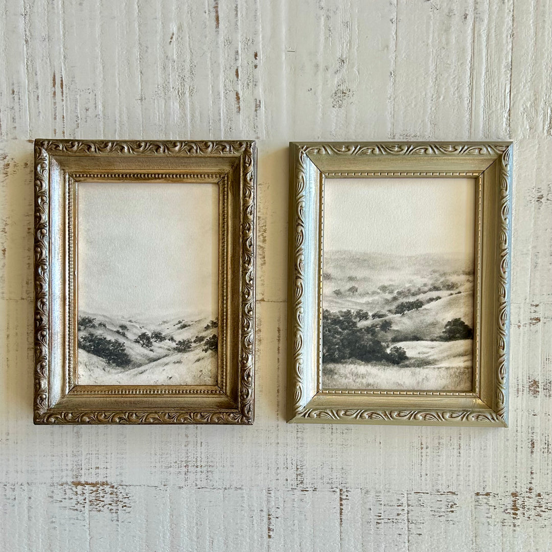 Valley of Gold No. 03-Framed Fine Art Print 5x7”