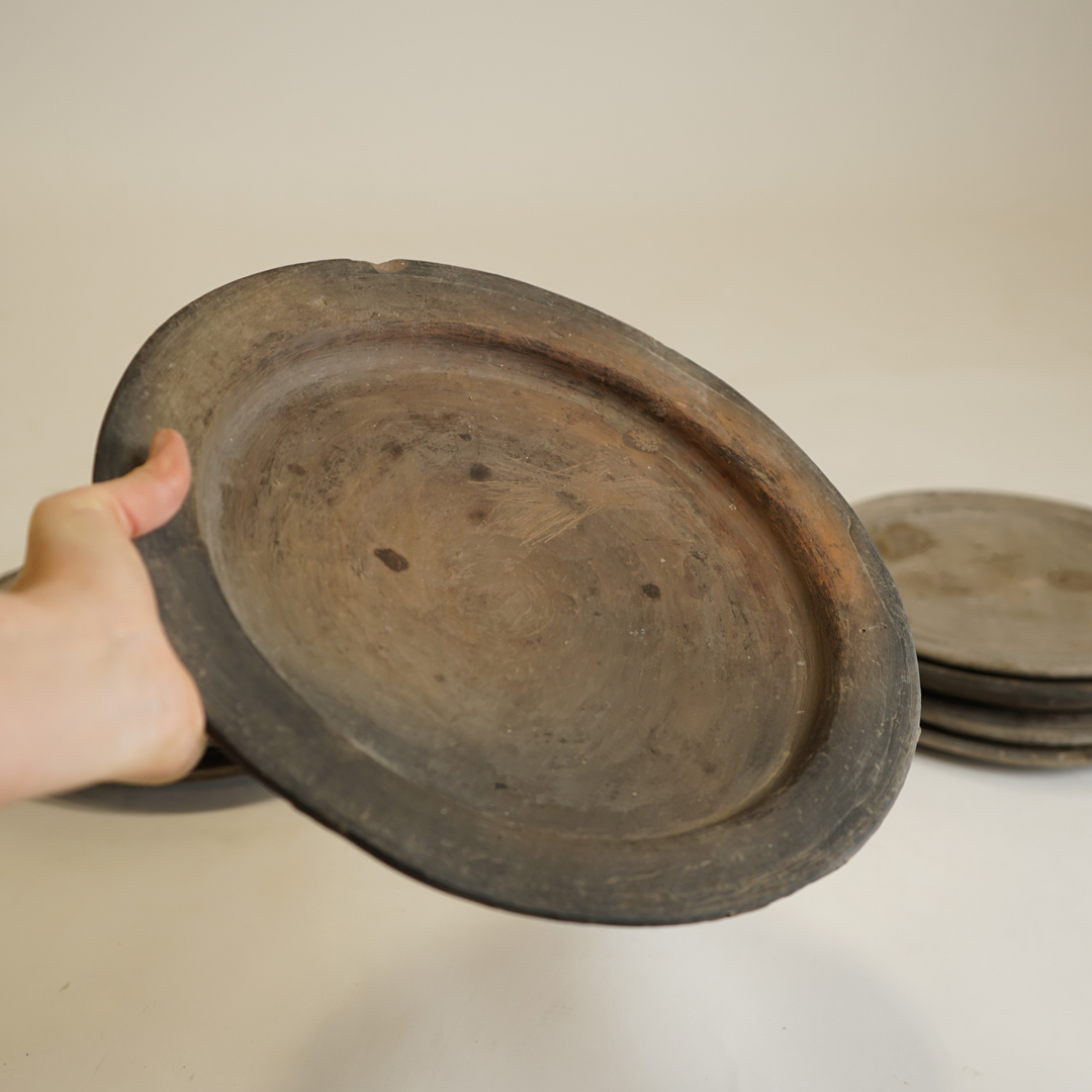 Ruth antique clay plate
