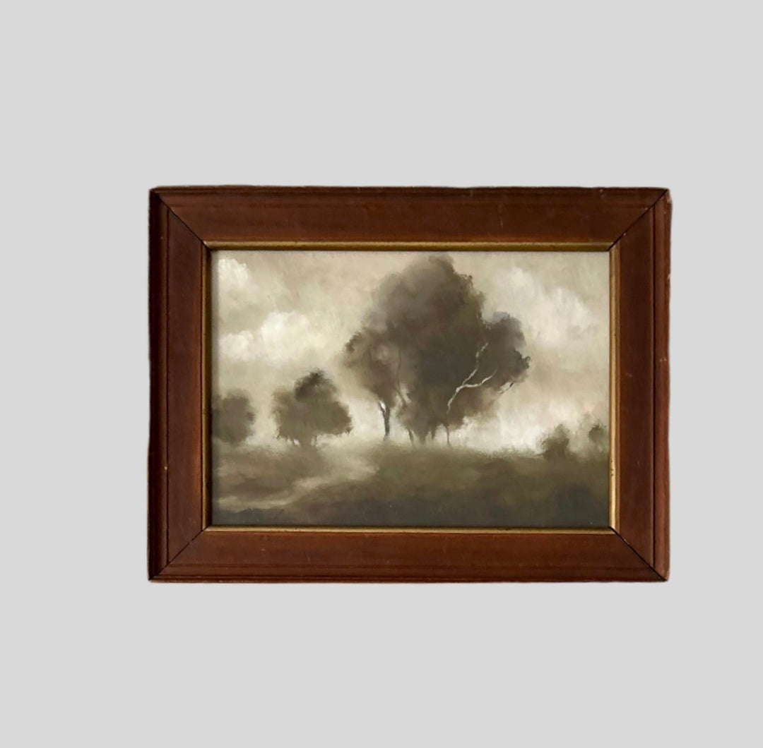 The trees - fine art print by Emily Davis (framed)