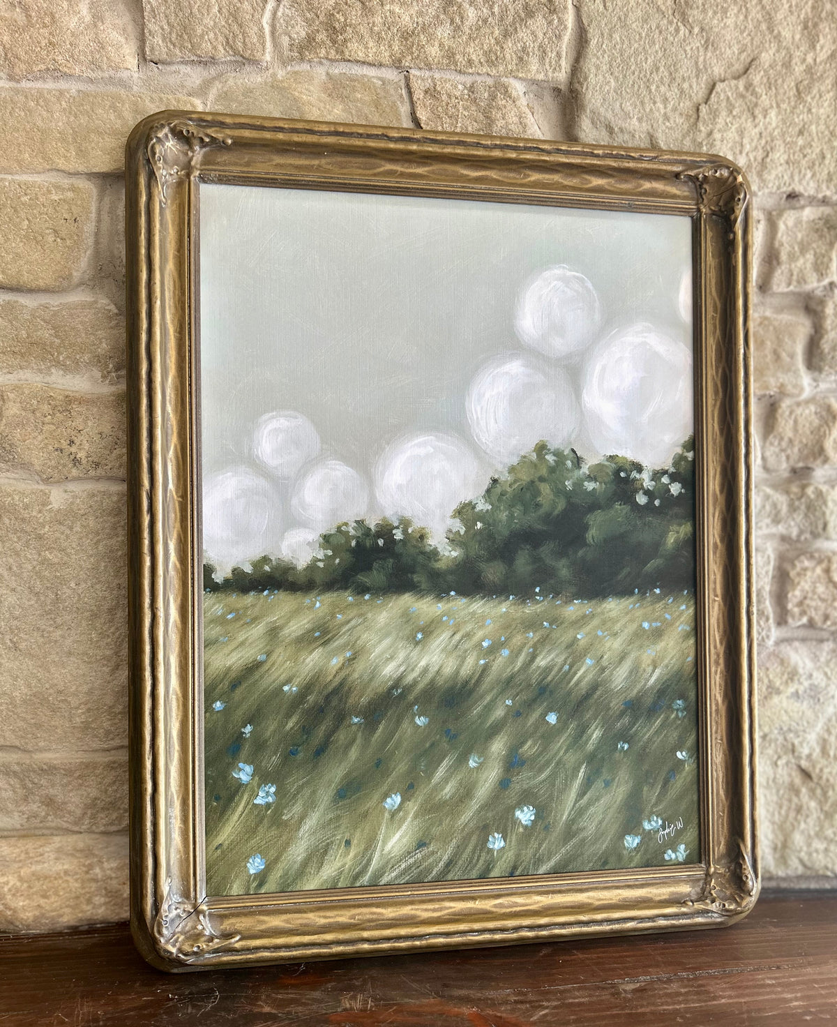 "Whisped Away" Fine Art Print (Framed)