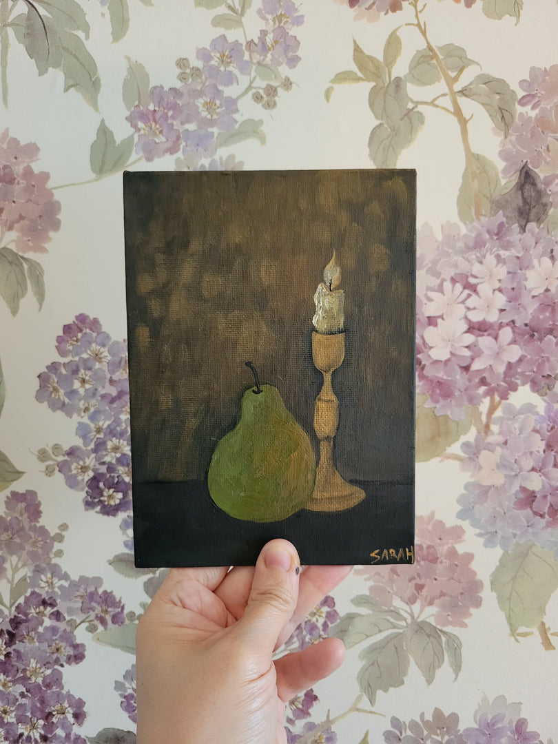 Framed original 5x7”