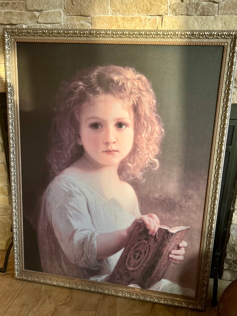 The Storybook-William-Adolphe Bouguereau